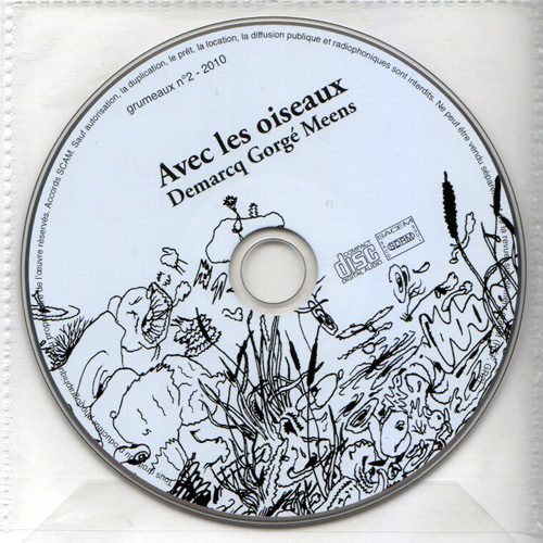 Avec les oiseau - Meens Gorgé Demarcq - CD